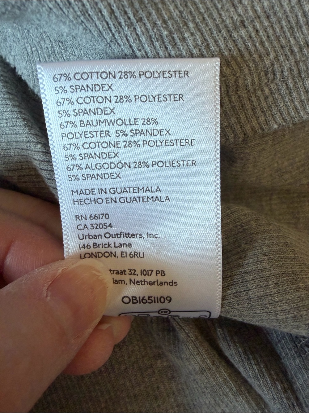 We the Free  Grey Kate Tank Large Like New - Picture 10 of 10